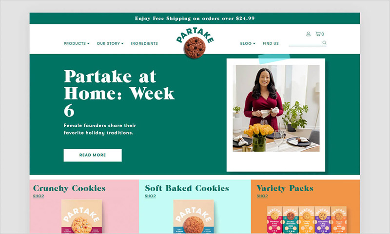 Shopify网站示例3