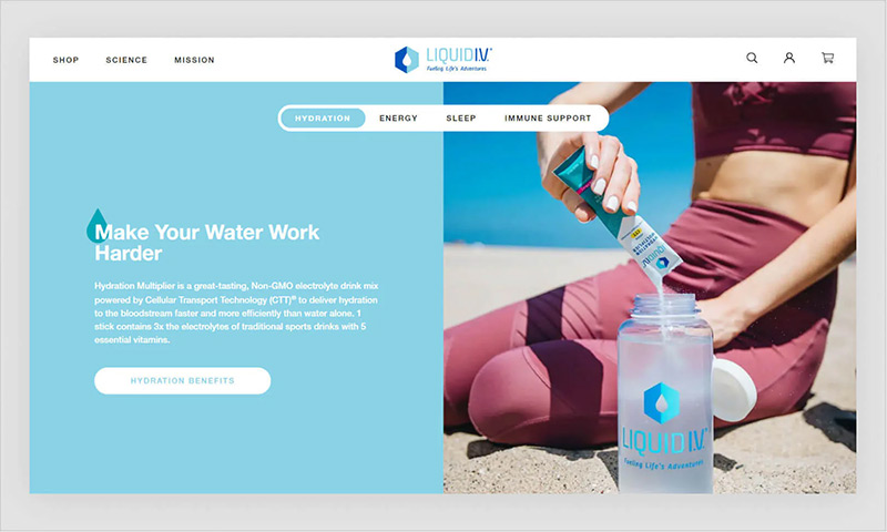 Shopify网站示例4